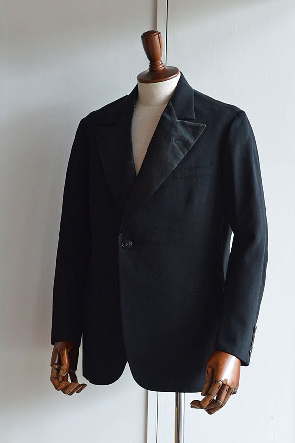 画像1: 1920s〜30s アンティークディナージャケット ハンドメイド  Antique L.Emonos Dinner Jacket Handmade Made in France