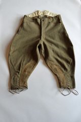 画像: 1924s アンティーク ハンティングジョッパーズ ビスポークオーダー品 Antique Hunting Jodhpurs Trousers Heavy Weight Wool Clifton's Winchester Bespokeorder