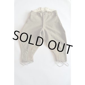 画像: 1924s アンティーク ハンティングジョッパーズ ビスポークオーダー品 Antique Hunting Jodhpurs Trousers Heavy Weight Wool Clifton's Winchester Bespokeorder