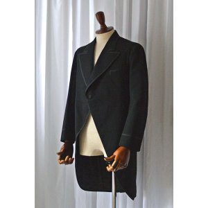 画像: 1920s アンティークモーニングコート ビスポークオーダー品 Antique Morning coat Handmade Made in France Bespokeorder 