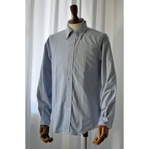 画像: ファーイーストマニュファクチュアリング ボタンダウンシャツ ブルー FAR EAST MANUFACTURING B.D Shirts Blue