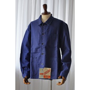 画像: 1940s〜50s デッドストック ヴァルカン フレンチワークジャケット フレンチツイル Vintage French Work Jacket Dead Stock Vulcain　