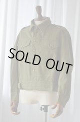 画像: 1954'S デッドストック ヴィンテージ ブリティッシュアーミー  グリーンデニムジャケット Vintage British Army Green Denim Jacket Dead Stock