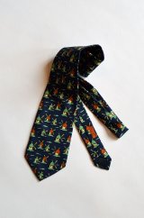 画像: 1970'S〜1980'S ヴィンテージエルメス シルクタイ Vintage Hermes Silk Print Tie