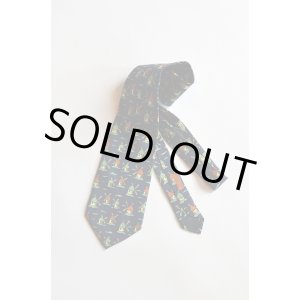 画像: 1970'S〜1980'S ヴィンテージエルメス シルクタイ Vintage Hermes Silk Print Tie