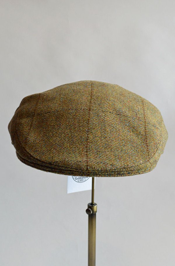 画像1: ロックアンドカンパニー ツイードハンチング Lock & Co Tweed Hunting Cap Made in England 