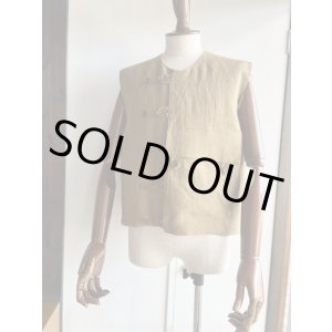 画像: ハバーサック ミリタリーリネンベスト Haversack Military Vest