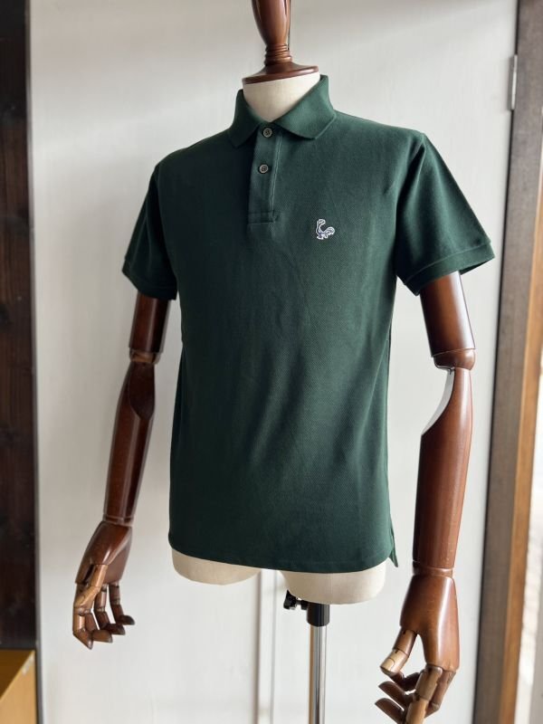画像1: コンション・キネット ポロシャツ CONCHON-QUINETTE LE POLO グリーン フランス製のアイゾッドラコステ