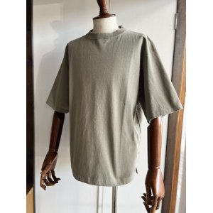画像: コムアーチ カットソー オーガニックコットン カーキ Comm.arch.