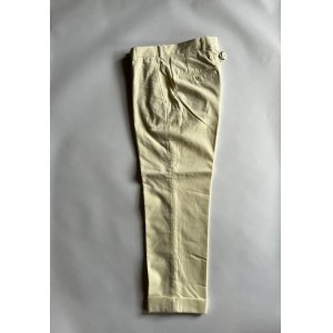 画像: ディーシーホワイト コーデュロイパンツ オフホワイト D.C. WHITE Corduroy Trousers Off White