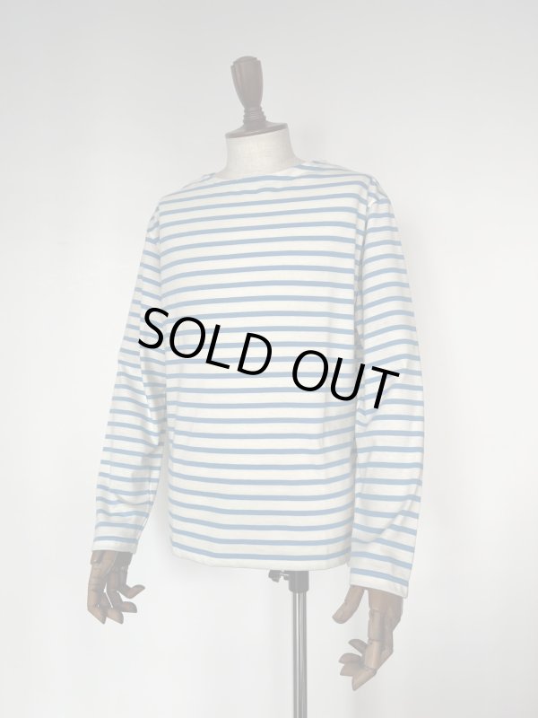 画像1: コンション・キネット フレンチボーダー CONCHON-QUINETTE LA MARINIERE IVOIRE × BLUE AZUR