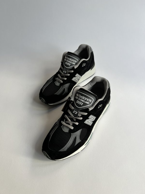 画像1: ニューバランス 991V2 イギリス製 Dワイズ 黒 New Balance 991V2 Made in UK