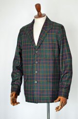 画像: フストヒメーノ テバジャケット ファンシーツイード タータンチェック柄 Justo Gimeno Teba Jacket Fancy Tweed