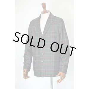 画像: フストヒメーノ テバジャケット ファンシーツイード タータンチェック柄 Justo Gimeno Teba Jacket Fancy Tweed