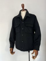 画像: コムアーチ アンゴラシャギーシャツジャケット Comm.arch. Angora Shaggy Shirt Jacket