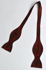 画像: 1970'S〜1980' ローズ ボウタイ シルク Lord's Silk Bow Tie