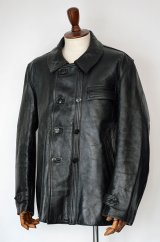 画像: 1950'S〜1960'S ヴィンテージ ル・コルビュジエ レザーダブルジャケット Le Corbusier Leather Jacket Double Breasted