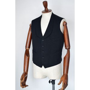 画像:  1930s〜1940s アンティーク ウエストコート Antique Waistcoat 