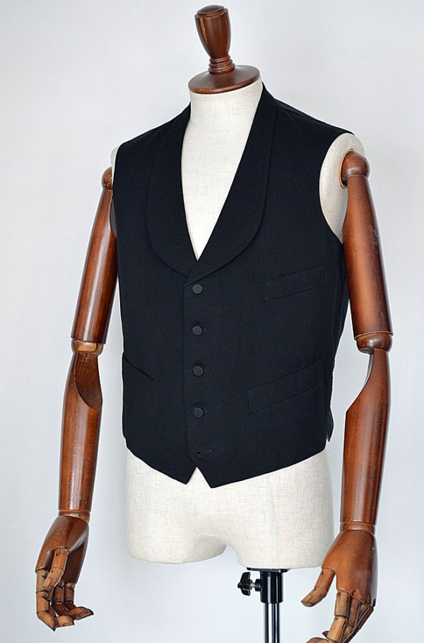 画像1:  1930s〜1940s アンティーク ウエストコート Antique Waistcoat 