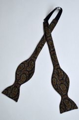 画像: 1970'S〜1980'S ブールナ ボウタイ シルク Bournat Silk Bow Tie