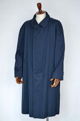 画像: 1980s アクアスキュータム ステンカラーコート ネイビー 42 英国王室御用達 Aquascutum Balmacaan Coat Special Made For Madelios