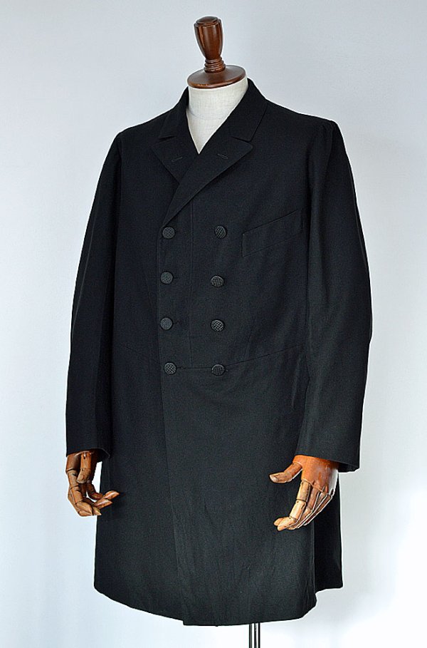 画像1: 1910s〜20s アンティークフロックコート Antique Frock Coat Handmade Made in France Bespoke