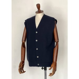 画像: ハバーサック アタイア 14G ベスト ネイビー Haversack Attire