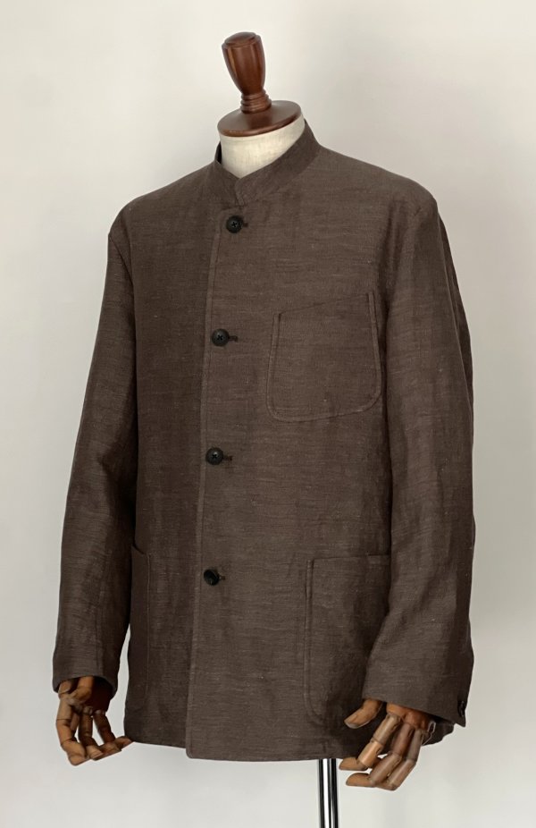 画像1: ハバーサック アタイア マオカラージャケット Haversack Attire