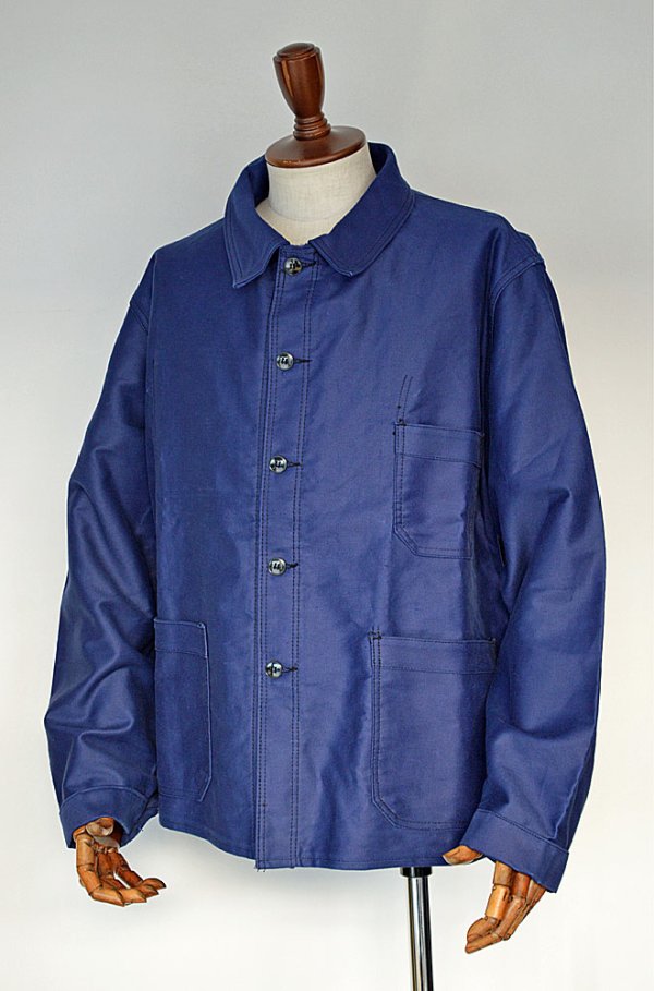 画像1: 1950s デッドストックフレンチモールスキンジャケット コネコ 54 Dead Stock French Moleskin Jacket Koneco