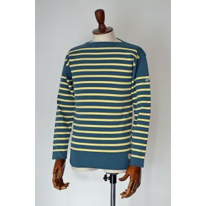 画像: カネル バスクシャツ ミッドシップ ヴィンテージリブ フランス製 Kanell industriel BASQUE SHIRT Midship Made in France  AGATE × CANARI