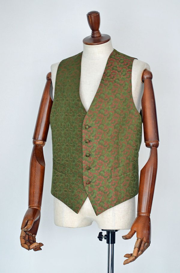 画像1: 1980'S ヴィンテージランバン ウエストコート 50 Vintage Lanvin Made in 