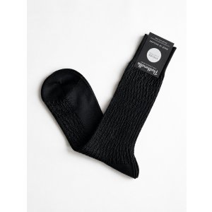 画像: パンセレラ ソックス ヘリンボーン 黒 Pantherella Socks Houndstooth Black