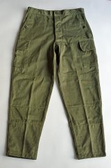 画像: 1967s フランス軍 M64 カーゴパンツ Vintage French Army 
