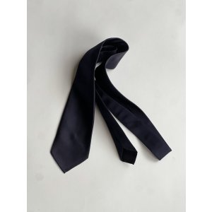 画像: オリジナル セッテピエゲネクタイ ネイビー Original Sette Pieghe Tie Made in Italy Navy